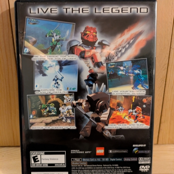 Bionicle for PlayStation 2 - Black Pre-owned Game - Picture 3 of 5